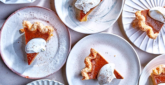Caralemized Honey Pumpkin Pie from Dessert Person by Claire Saffitz