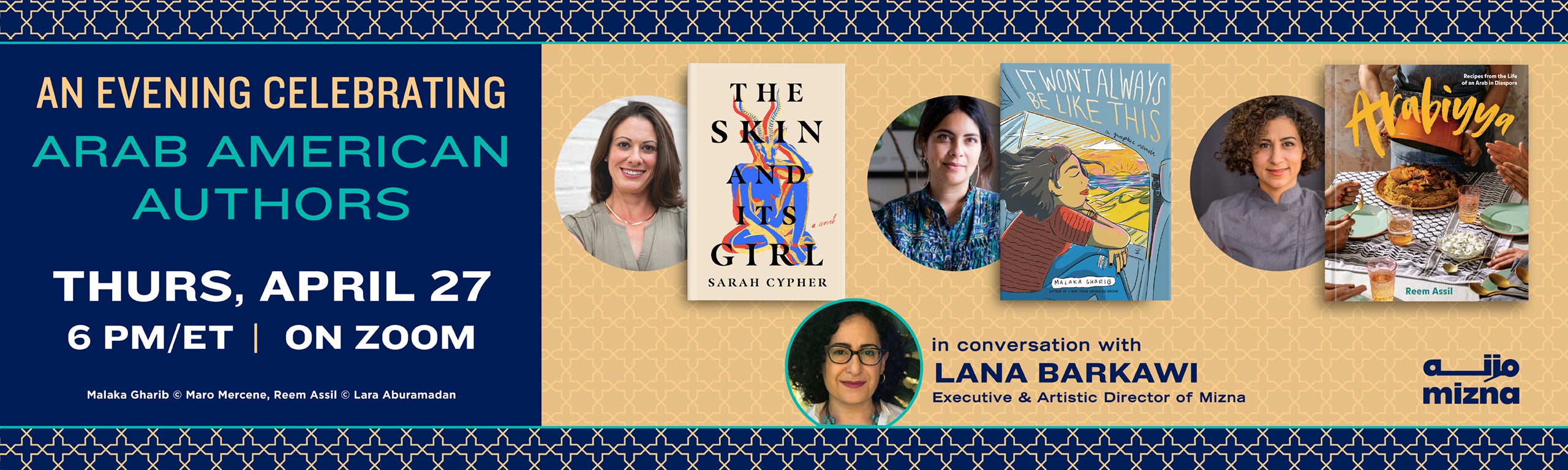 An Evening Celebrating Arab American Authors