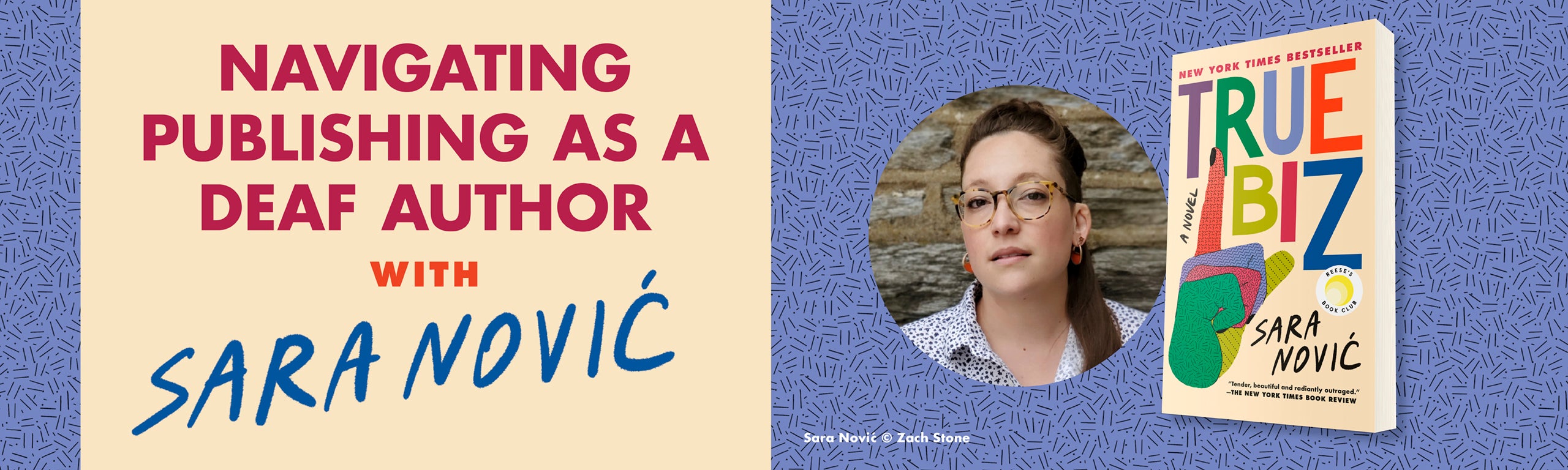 Navigating Publishing as a Deaf Author with Sara Nović