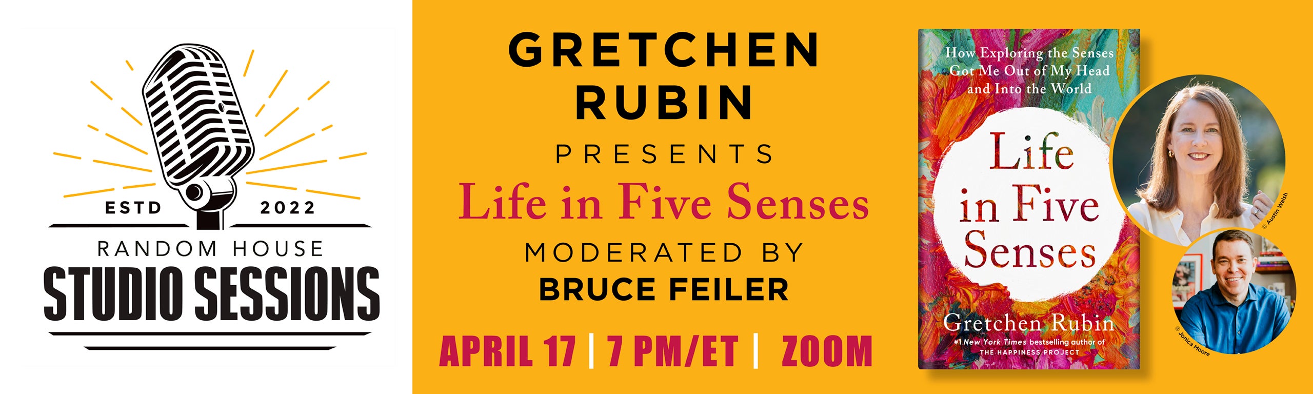 Random House Studio Sessions: Gretchen Rubin Presents <em>Life in Five Senses</em>