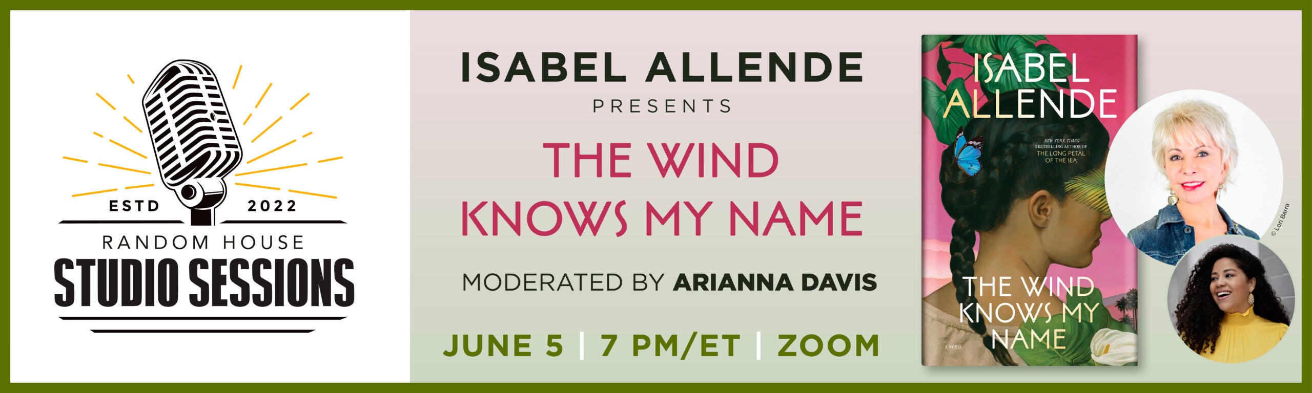 Random House Studio Sessions: Isabel Allende Presents <em>The Wind Knows My Name</em>