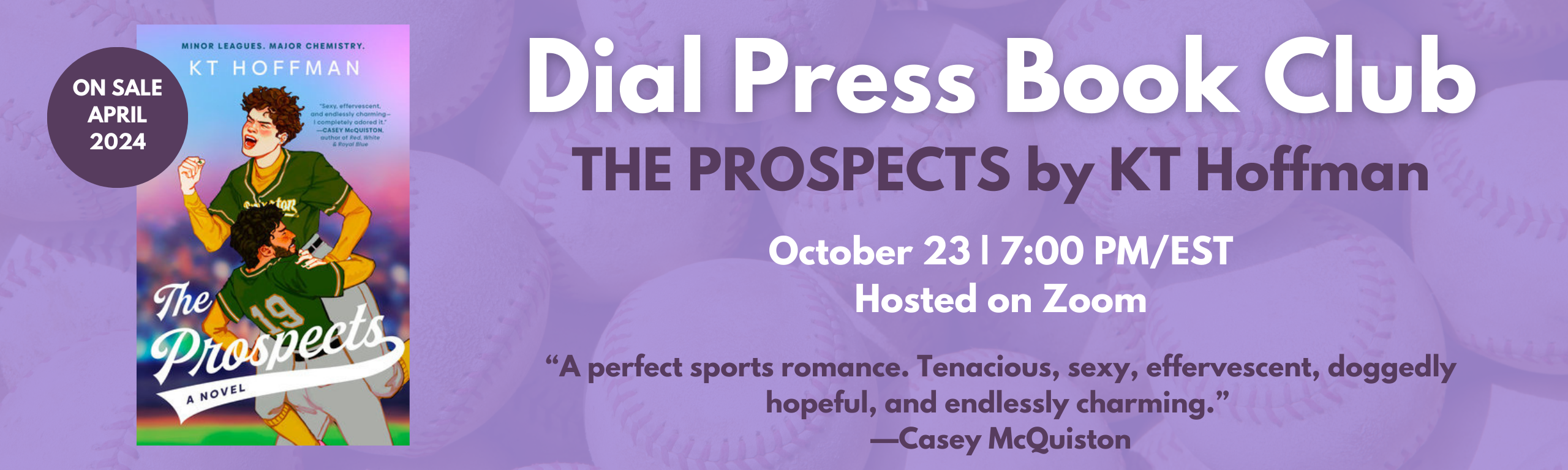 Dial Press Book Club: THE PROSPECTS
