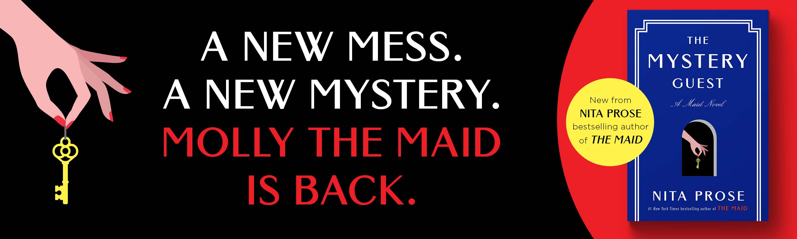 The Mystery Guest by Nita Prose random house books
